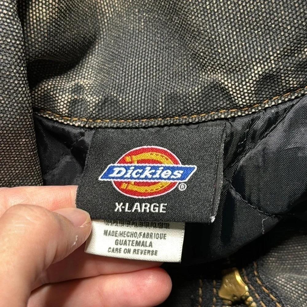 Vintage Dickies Country Thunder Jack Daniels Black Jacket XL Grunge